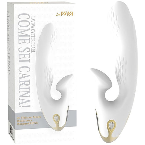 La Viva Come Sei Carina 20 Mode Dual Motor Rabbit Vibrator White