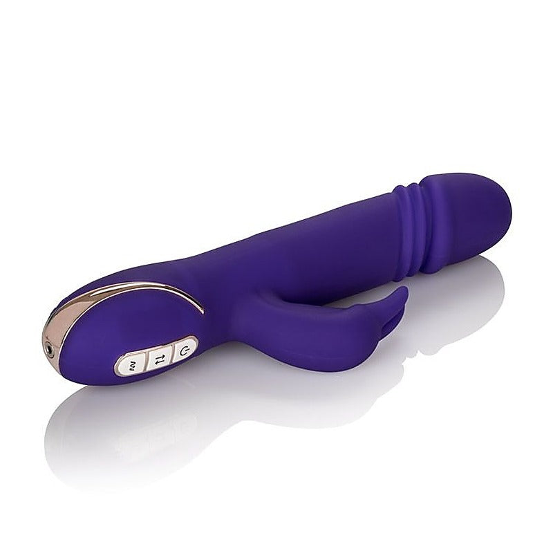 Premium Jack Rabbit Signature Silicone Thrusting Rabbit Massager - Rabbit Vibrators