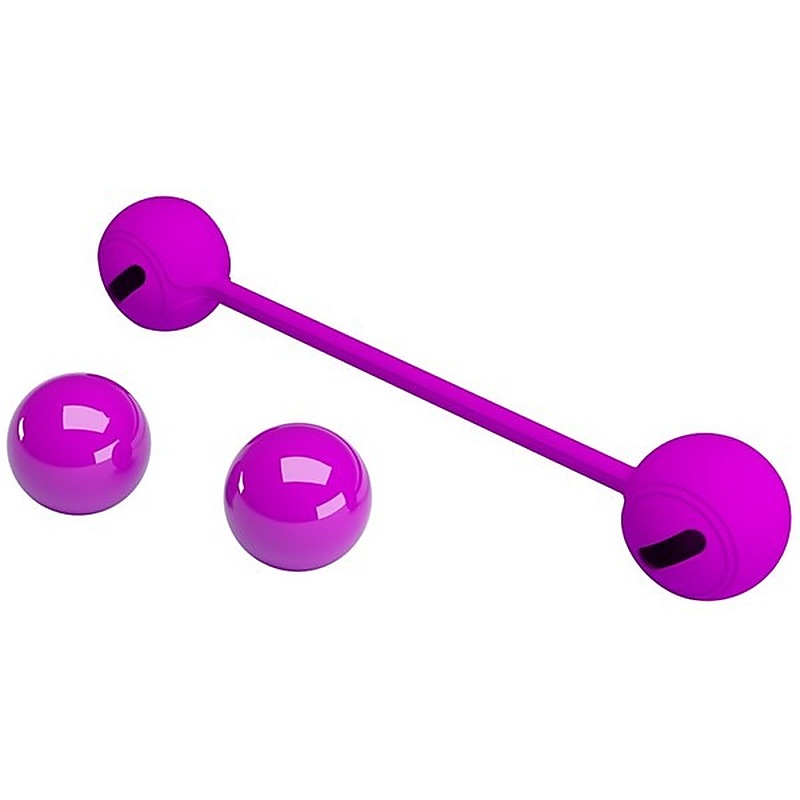 Pretty Love Kegel Exerciser Ball III Purple - Love Eggs and Kegel Exercisers