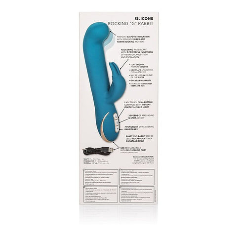 Premium Jack Rabbit Signature Silicone Rocking G-Spot Vibrator - Rabbit Vibrators