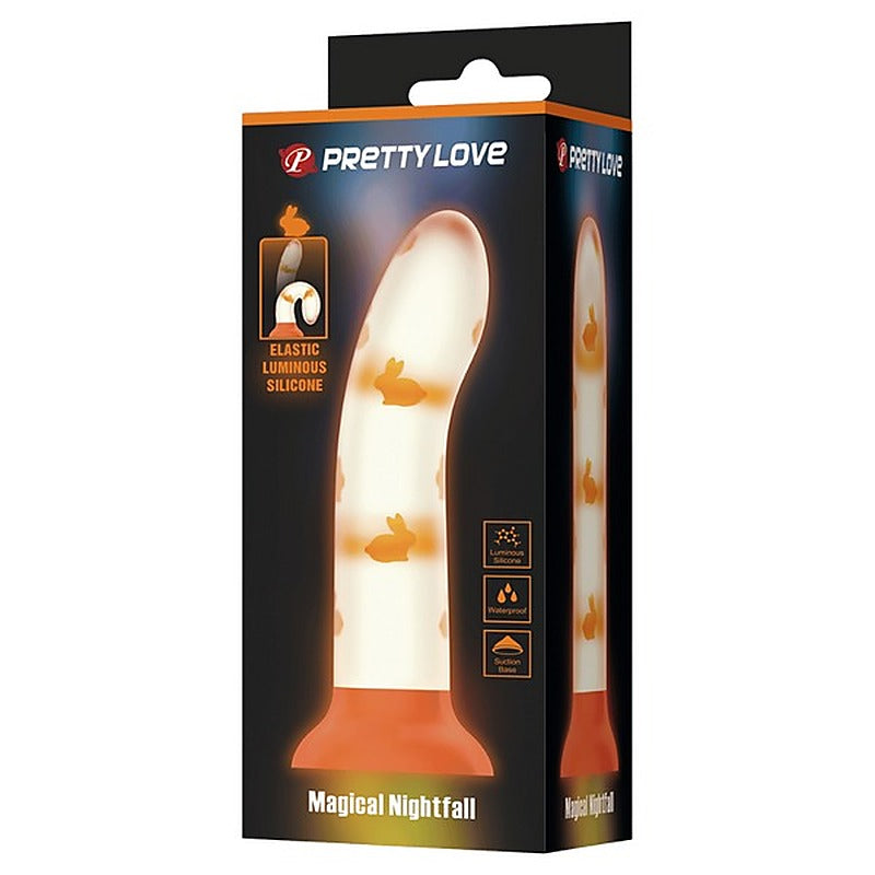 Pretty Love Magical Nightfall Realistic Dildo Orange - Realistic Dildos