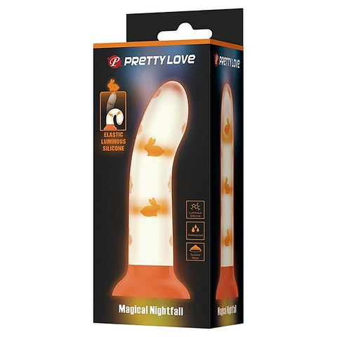 Pretty Love Magical Nightfall Realistic Dildo Orange - Realistic Dildos
