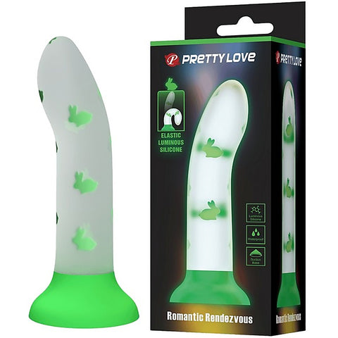 Pretty Love Romantic Rendezvous Realistic Dong Green - Realistic Dildos