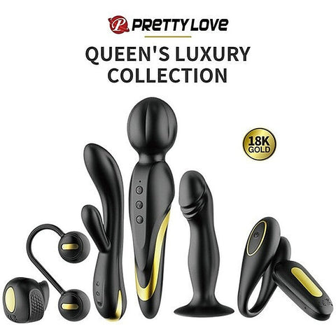Pretty Love Mini Queens Luxury Collection Adult Toy Set Black - Sex Kits