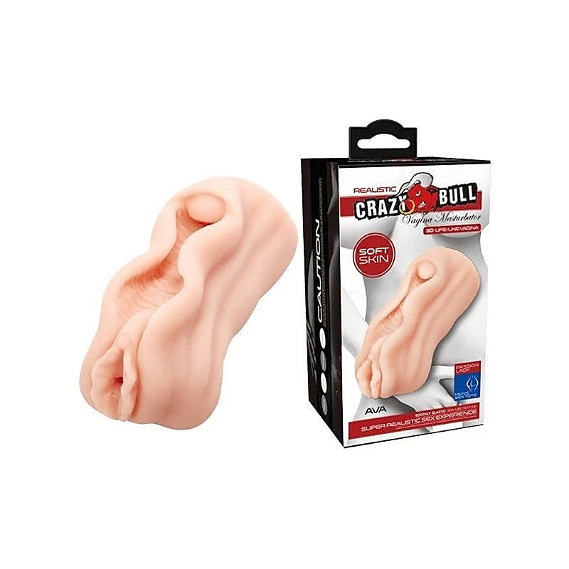 Crazy Bull Ava Vagina Realistic Mens Masturbator Flesh - Masturbators and Strokers
