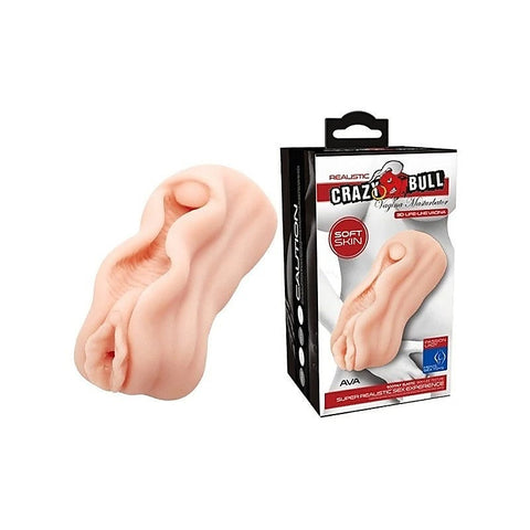 Crazy Bull Ava Vagina Realistic Mens Masturbator Flesh - Masturbators and Strokers
