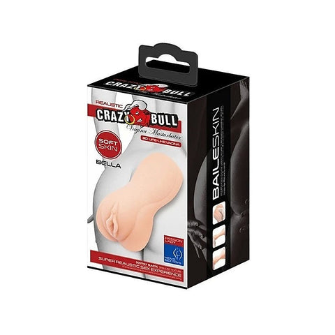 Crazy Bull Bella Realistic Vagina Male Masturbator Flesh