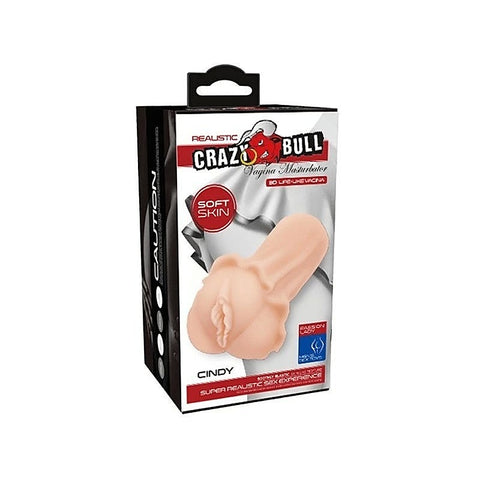 Crazy Bull Cindy Realistic Vagina Mens Stroker Flesh