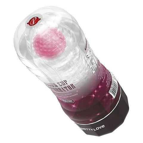 Pretty Love Vacuum Ball Rolling Male Masturbator Cup - Masturbators and Strokers