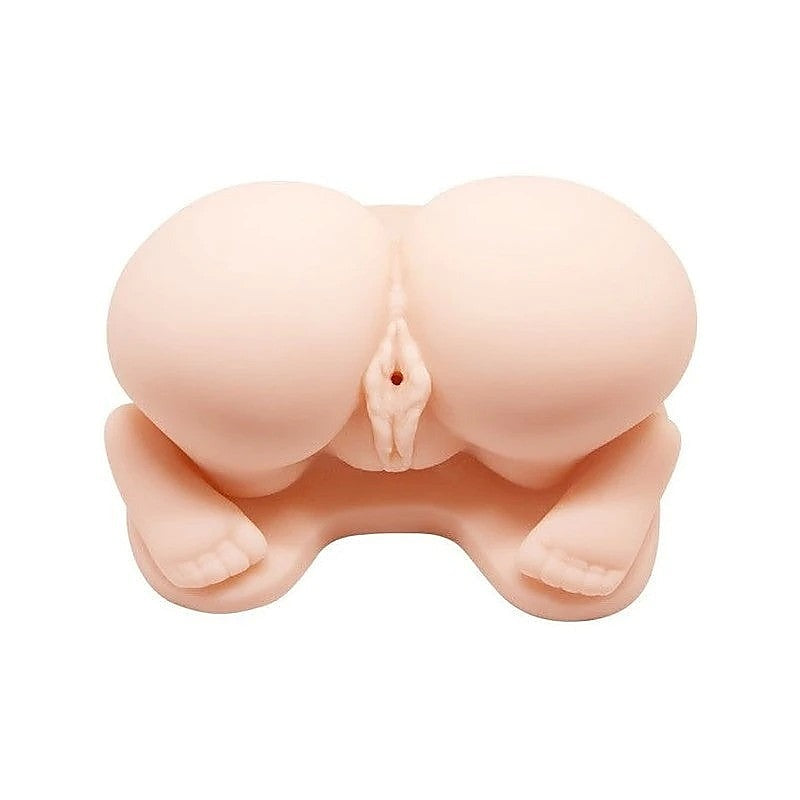 Crazy Bull All Fours Vagina & Anal Male Stimulator Flesh - Realistic Butts And Vaginas