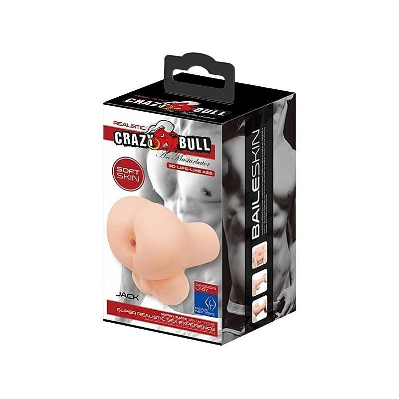 Crazy Bull Vibrating Jack Realistic Ass Masturbator Flesh - Realistic Butts And Vaginas