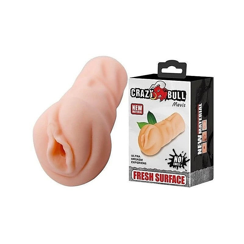 Crazy Bull Mavis Compact & Portable Male Masturbator Flesh - Realistic Butts And Vaginas