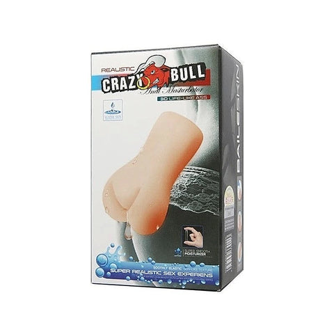 Crazy Bull Water Activated 3D Life Like Ass Male Masturbator Flesh - Realistic Butts And Vaginas