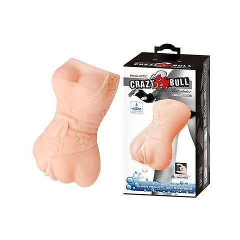 Crazy Bull Water Activated 3D Realistic Vagina Male Stroker Flesh