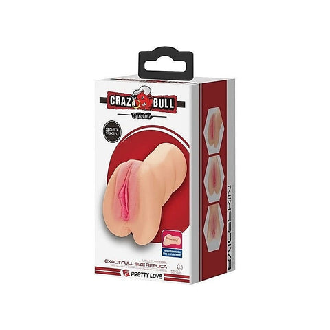 Crazy Bull Caroline Realistic Pussy Mens Stroker Flesh