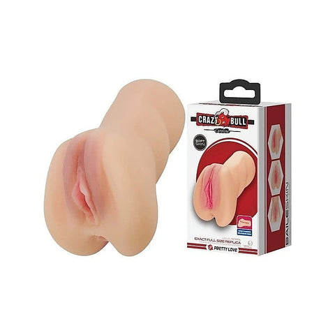 Crazy Bull Caroline Realistic Pussy Mens Stroker Flesh