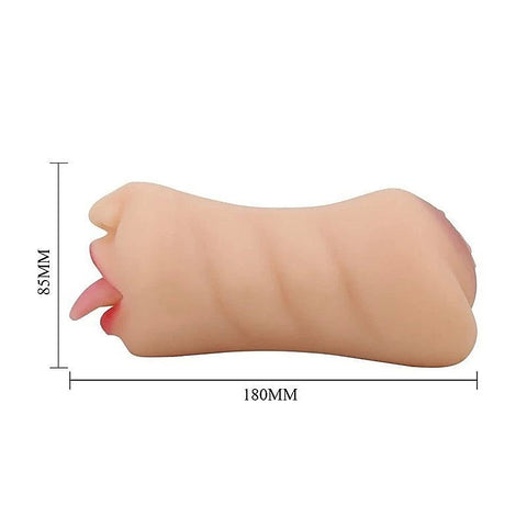 Crazy Bull Sarah Premium Dual Channel Male Masturbator - Realistic Butts And Vaginas