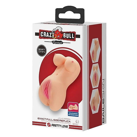 Crazy Bull Hannah Realistic Looking Male Stroker