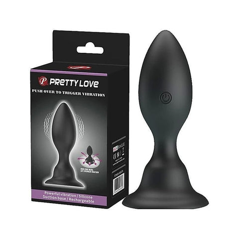 Pretty Love Push Over To Trigger Vibrating Anal Plug - Butt Plugs