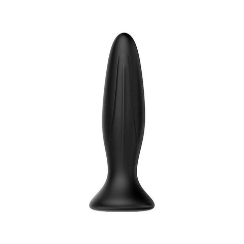 Mr Play 12 Function Vibrating Anal Plug Black - Butt Plugs