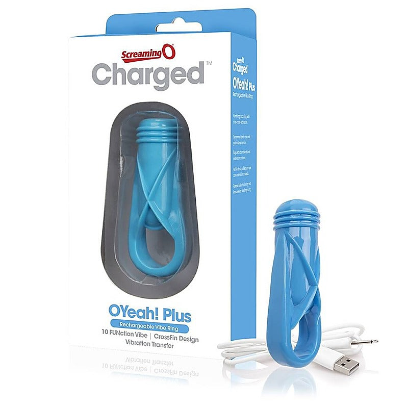 Charged Oyeah! Plus Vibrating Cock Ring By Screaming O - Vibrating Cock Rings