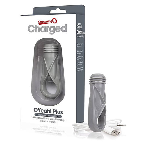 Charged Oyeah! Plus Vibrating Cock Ring By Screaming O - Vibrating Cock Rings