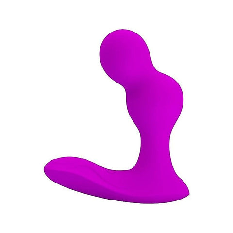 Pretty Love Terrance Flexible Remote Controlled Anal Vibrator Massager Purple - Anal Vibrators