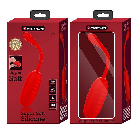 Pretty Love Kirk Super Soft Silicone Vibrating Love Egg Massager - Love Eggs and Kegel Exercisers