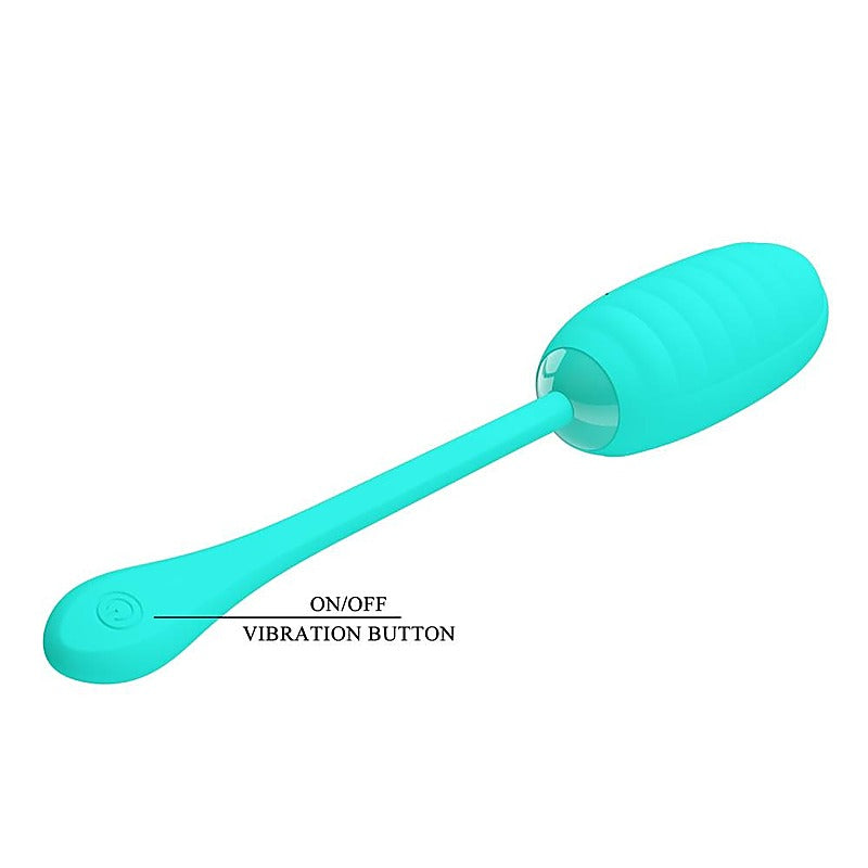 Pretty Love Kirk Super Soft Silicone Vibrating Love Egg Massager - Love Eggs and Kegel Exercisers