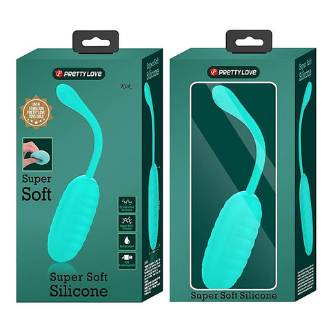 Pretty Love Kirk Super Soft Silicone Vibrating Love Egg Massager - Love Eggs and Kegel Exercisers