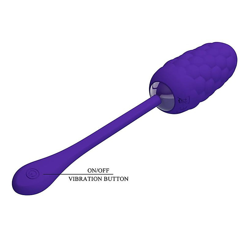 Pretty Love Marina Super Soft Silicone 12 Functions Vibrating Love Egg - Love Eggs and Kegel Exercisers