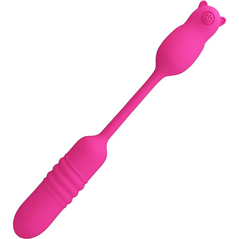 Pretty Love Nobikuma Vibrating & Rechargeable Love Egg Massager Pink - Love Eggs and Kegel Exercisers