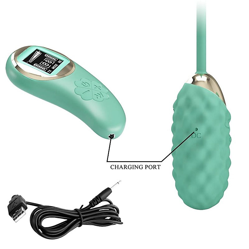 Stavros The Great Vivian Remote Control 10 Functions Vibrating Love Egg - Love Eggs and Kegel Exercisers