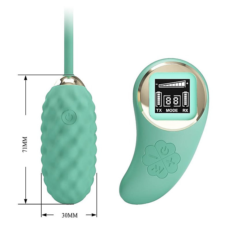 Stavros The Great Vivian Remote Control 10 Functions Vibrating Love Egg - Love Eggs and Kegel Exercisers