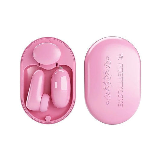 Pretty Love Magic Box USB Rechargeable Bullet & Stimulator Vibrator Pink - Bullet Vibrators