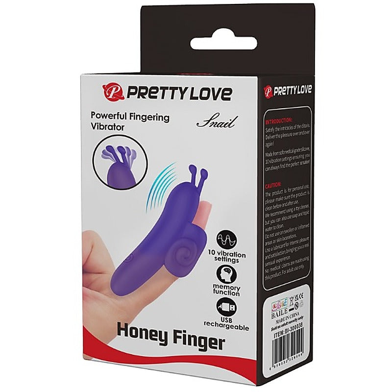 Snail Rechargeable 10 Function Clitoral Massager By Baile - Clit Ticklers and Pulsators