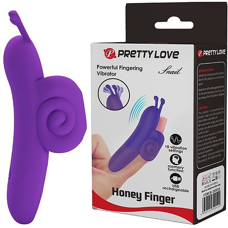Snail Rechargeable 10 Function Clitoral Massager By Baile - Clit Ticklers and Pulsators