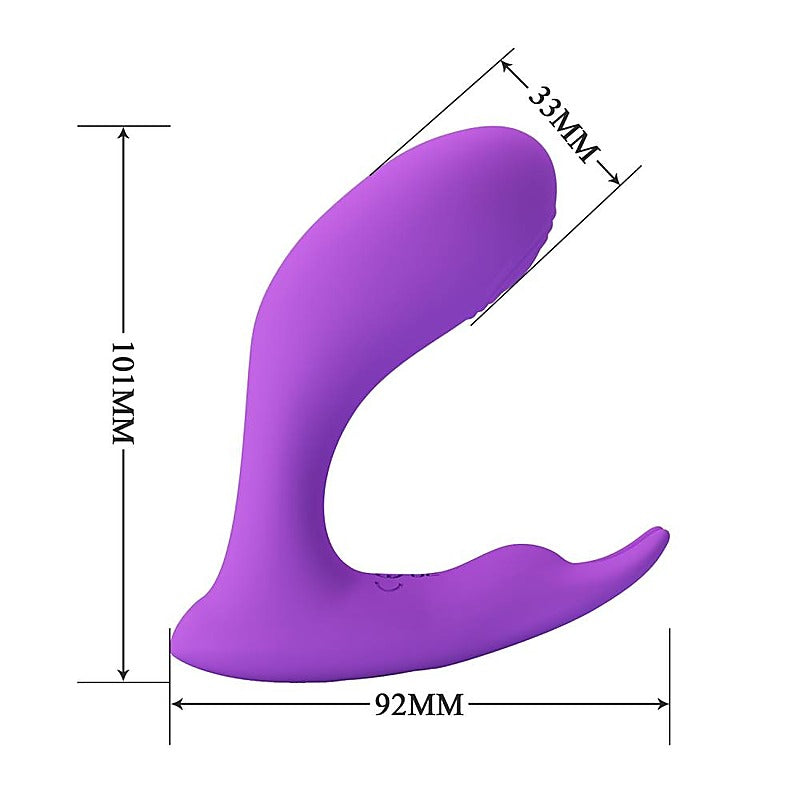 Pretty Love Idabelle 12 Functions Rechargeable Clitoral Stimulator - Clit Ticklers and Pulsators