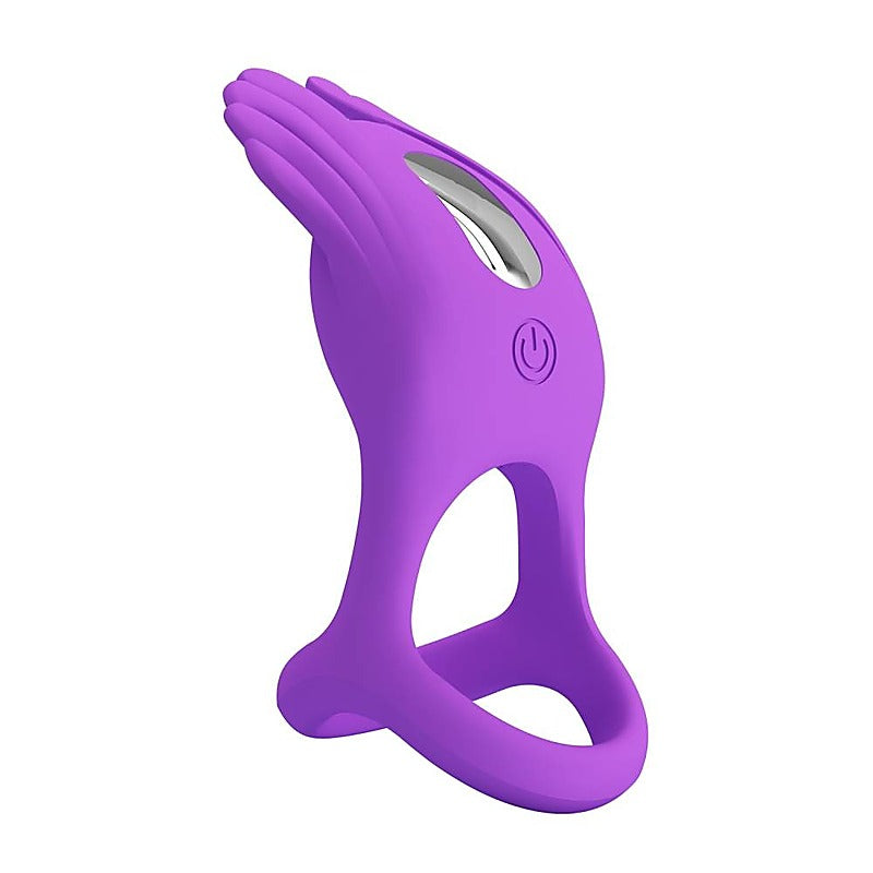 Silas 7 Functions Vibrating Silicone Penis Ring By Baile - Vibrating Cock Rings