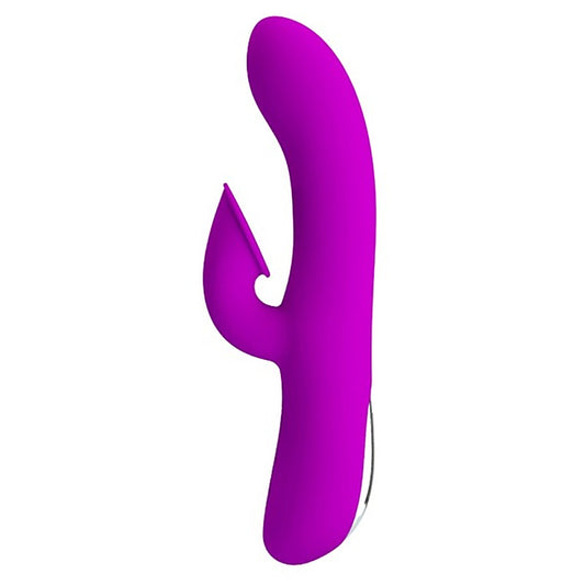 Pretty Love Anthony Rechargeable Sucking & Vibrating Rabbit Massager Purple - Rabbit Vibrators