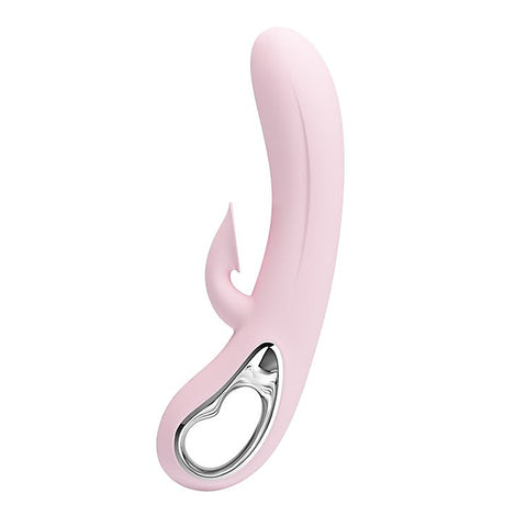 Pretty Love Nicola Silicone 24 Function Clit Suction Rabbit Vibrator - Rabbit Vibrators