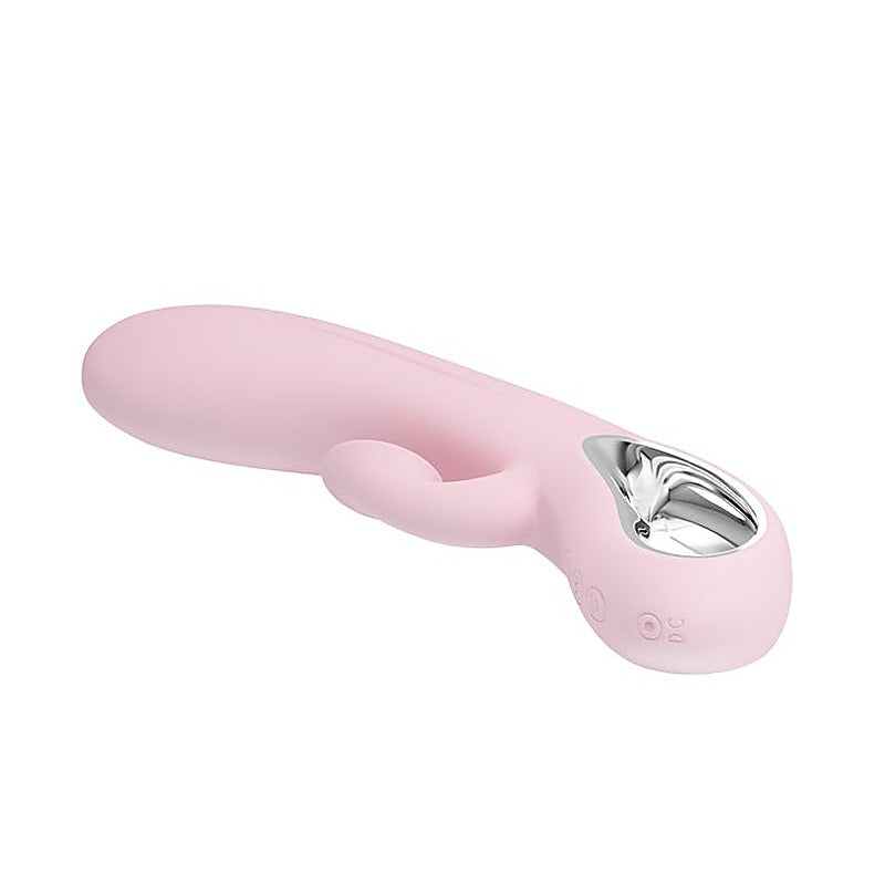 Pretty Love Nicola Silicone 24 Function Clit Suction Rabbit Vibrator - Rabbit Vibrators