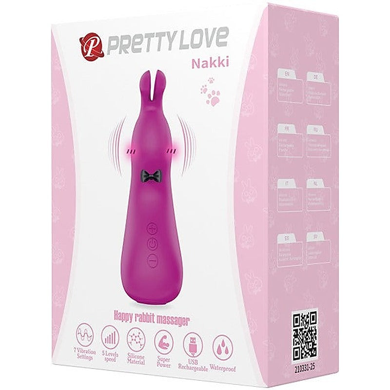 Usb Rechargeable Nakki Personal Massager By Baile - Rabbit Vibrators