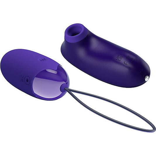 Pretty Love Rechargeable Orthus Youth Love Egg Vibrator Purple - Love Eggs and Kegel Exercisers