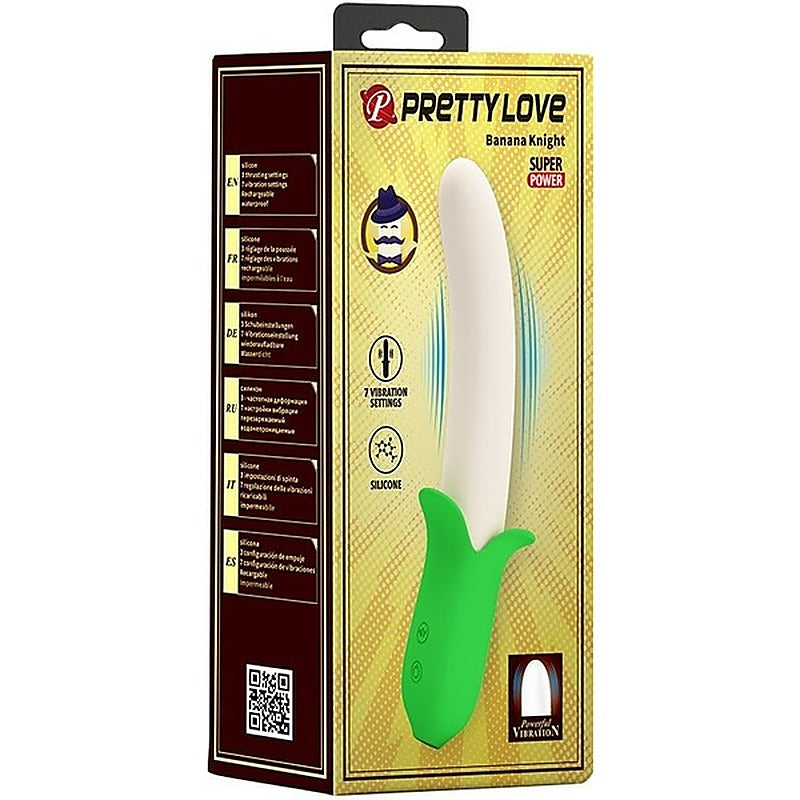 Pretty Love Rechargeable Banana Super Power G Spot Vibrator - G-Spot Vibrators