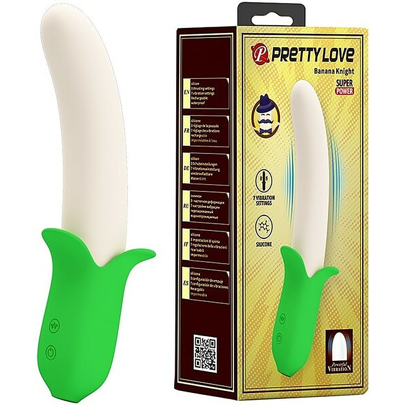 Pretty Love Rechargeable Banana Super Power G Spot Vibrator - G-Spot Vibrators
