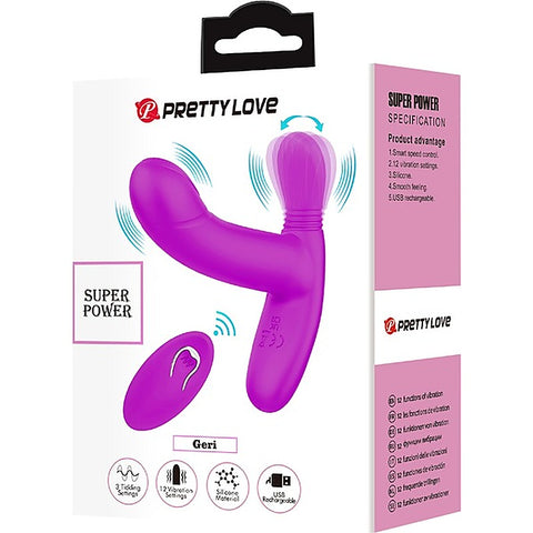 Pretty Love Geri Rechargeable 12 Function Vibrator By Baile - G-Spot Vibrators
