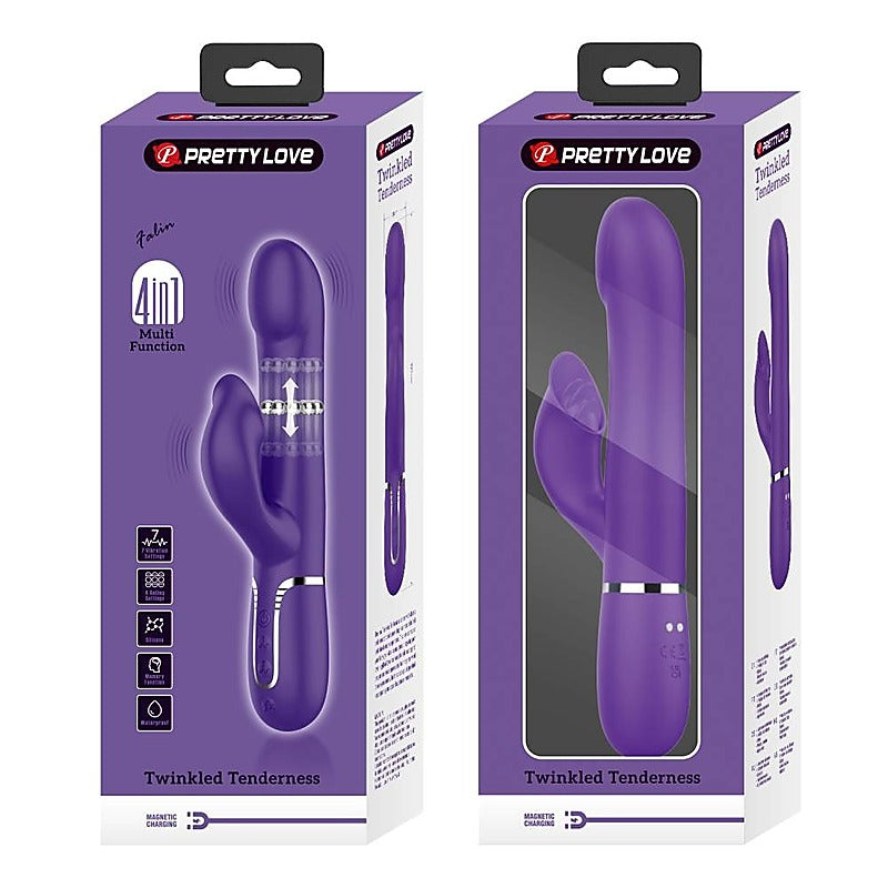 Pretty Love Falin 4 in1 Multi Function Rabbit Vibrator - Rabbit Vibrators