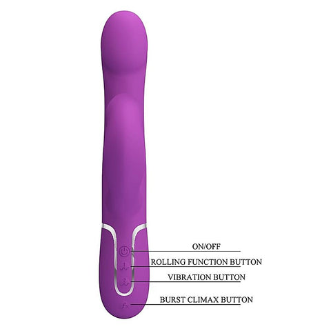 Pretty Love Falin 4 in1 Multi Function Rabbit Vibrator - Rabbit Vibrators