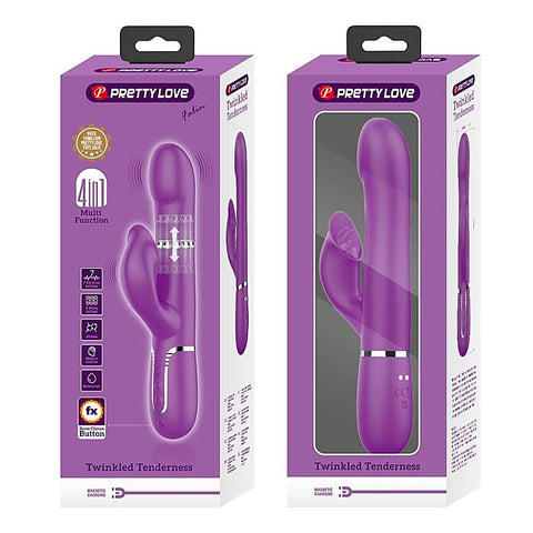 Pretty Love Falin 4 in1 Multi Function Rabbit Vibrator - Rabbit Vibrators